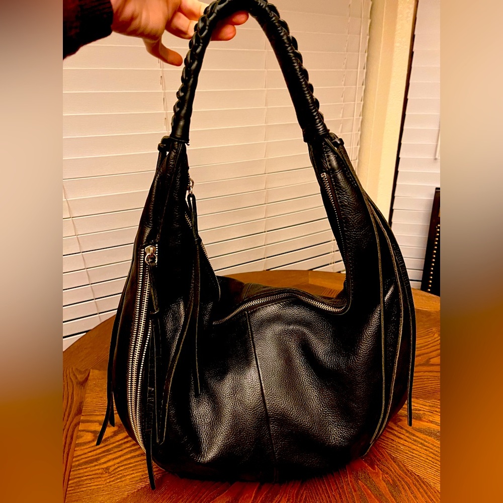 Christopher Kon XL dinged slouch hobo bag